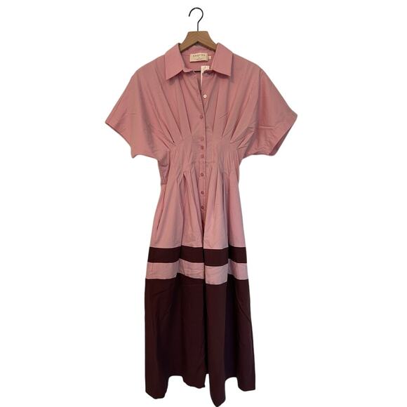 NWT The Tobie Shirt Dress by Exquise Anthropologie - Picture 4 of 6